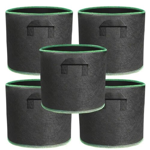 5-Pack of 10-Gallon Grow Bags